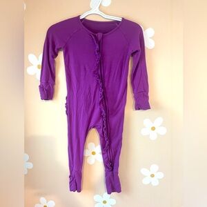 Suzel Ruffle Bum Bamboo Sleeper 6-12 Month